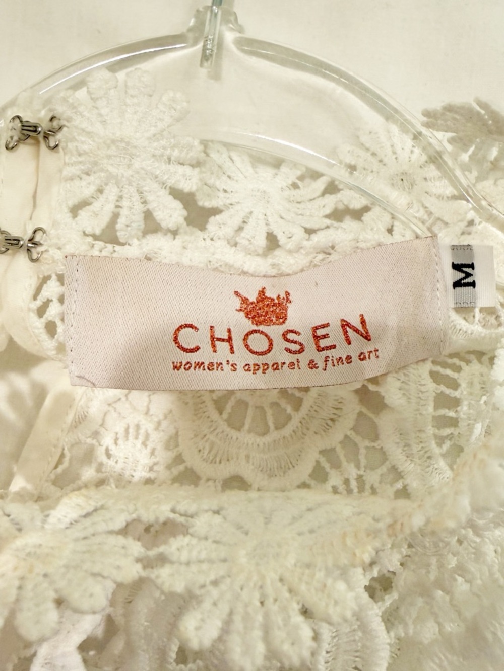 Chosen White Lace Top - Picture 4 of 7